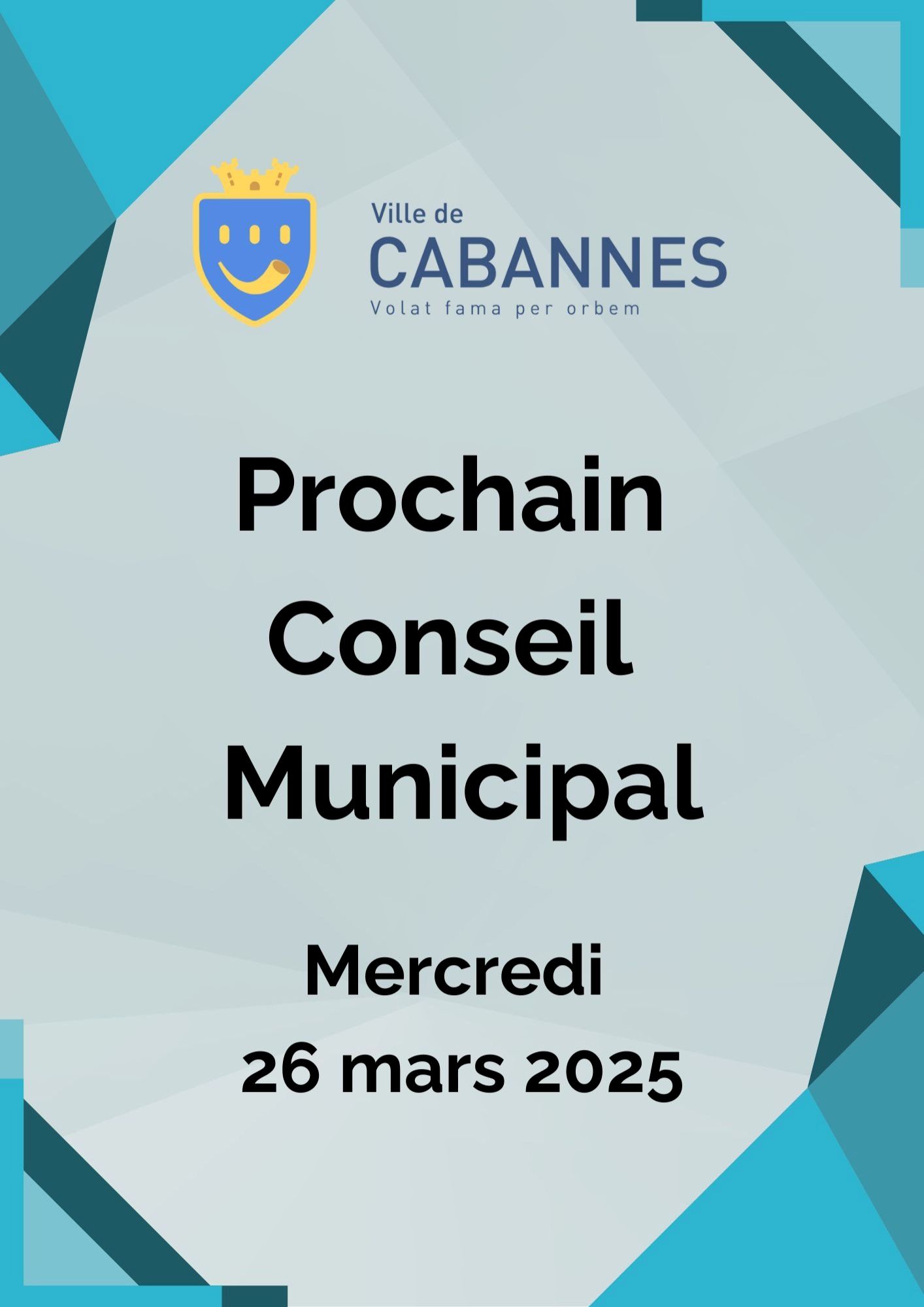 Conseil municipal 26 mars 2025