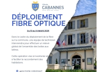 Déploiement fibre optique