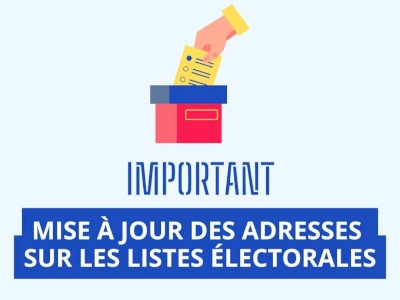 Mise à jour des listes électorales