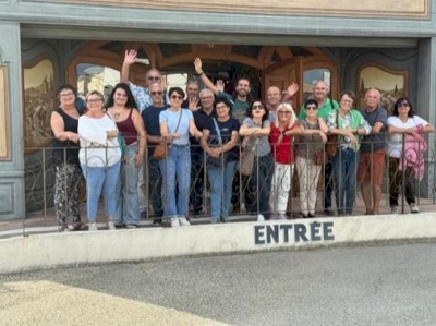 Nos amis italiens de Castro dei Volsci de retour à Cabannes pour la Sa