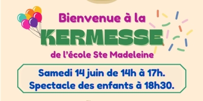 Kermesse de l'école Sainte-Madeleine