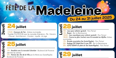 Fête de la Madeleine 2025