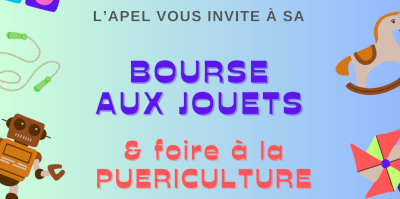 Bourse aux jouets et foire à la puériculture