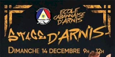 Stage d'arnis - décembre 2025