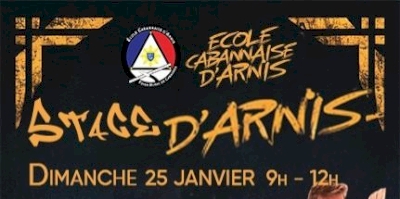 Stage d'arnis - janvier 2026