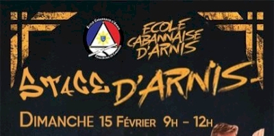 Stage d'arnis - février 2026