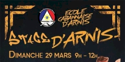 Stage d'arnis - mars 2026