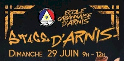 Stage d'arnis - juin 2026