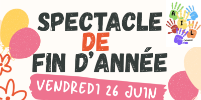 Spectacle de fin d'année