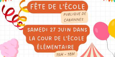 Fête de l'école publique