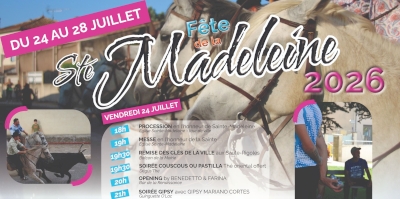 Fête de la Sainte-Madeleine 2026