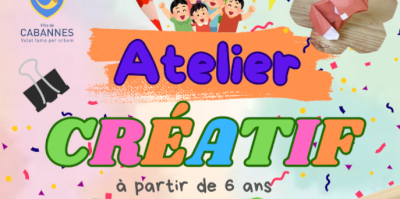 Atelier créatif - septembre 2026
