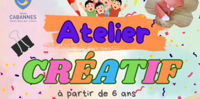 Atelier créatif - octobre 2026